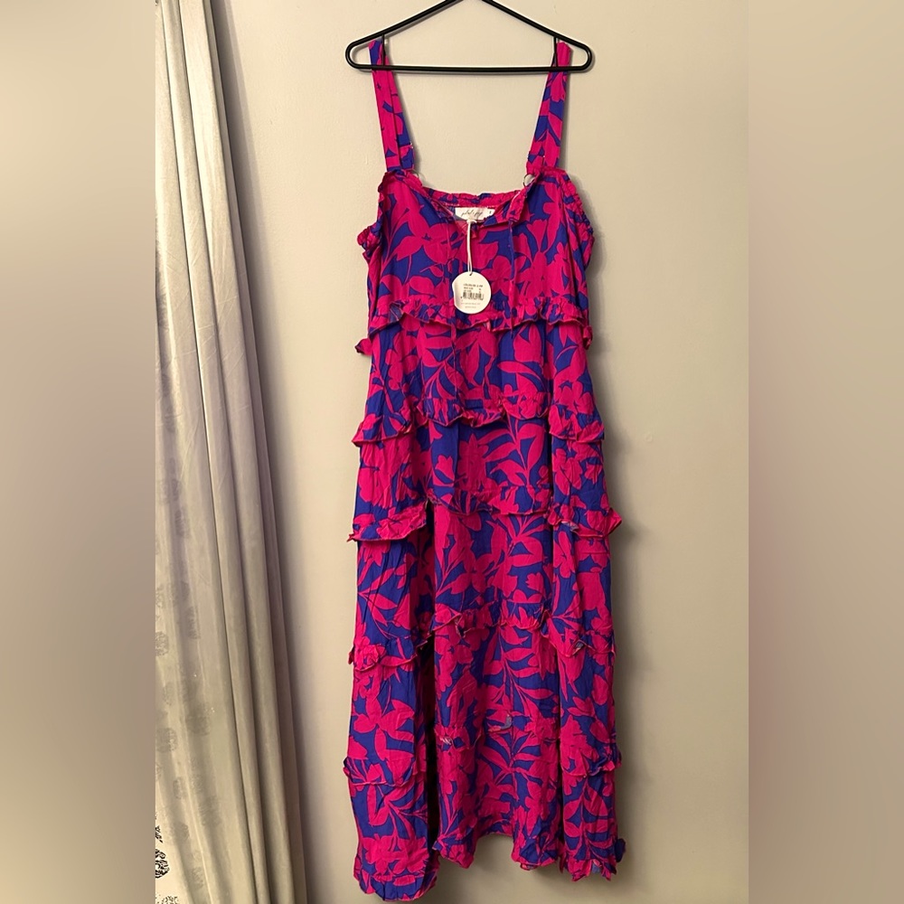 NWT Pink Petal an Pup maxi dress